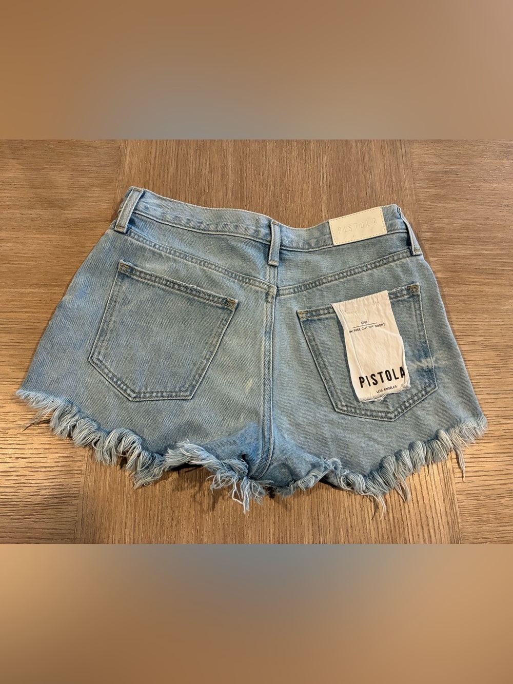 Pistola Gigi low rise cut off shorts